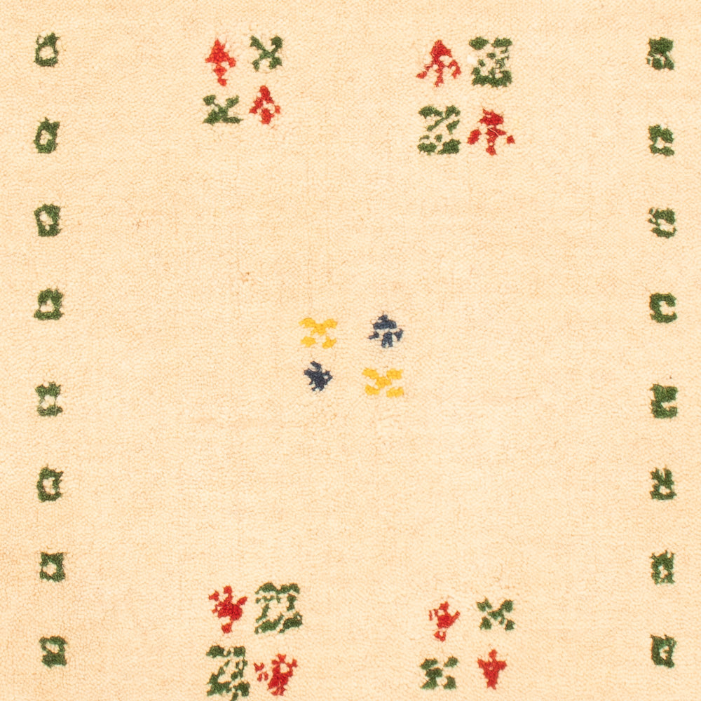 Dywan Gabbeh - Loribaft Softy - 90 x 60 cm - beżowy