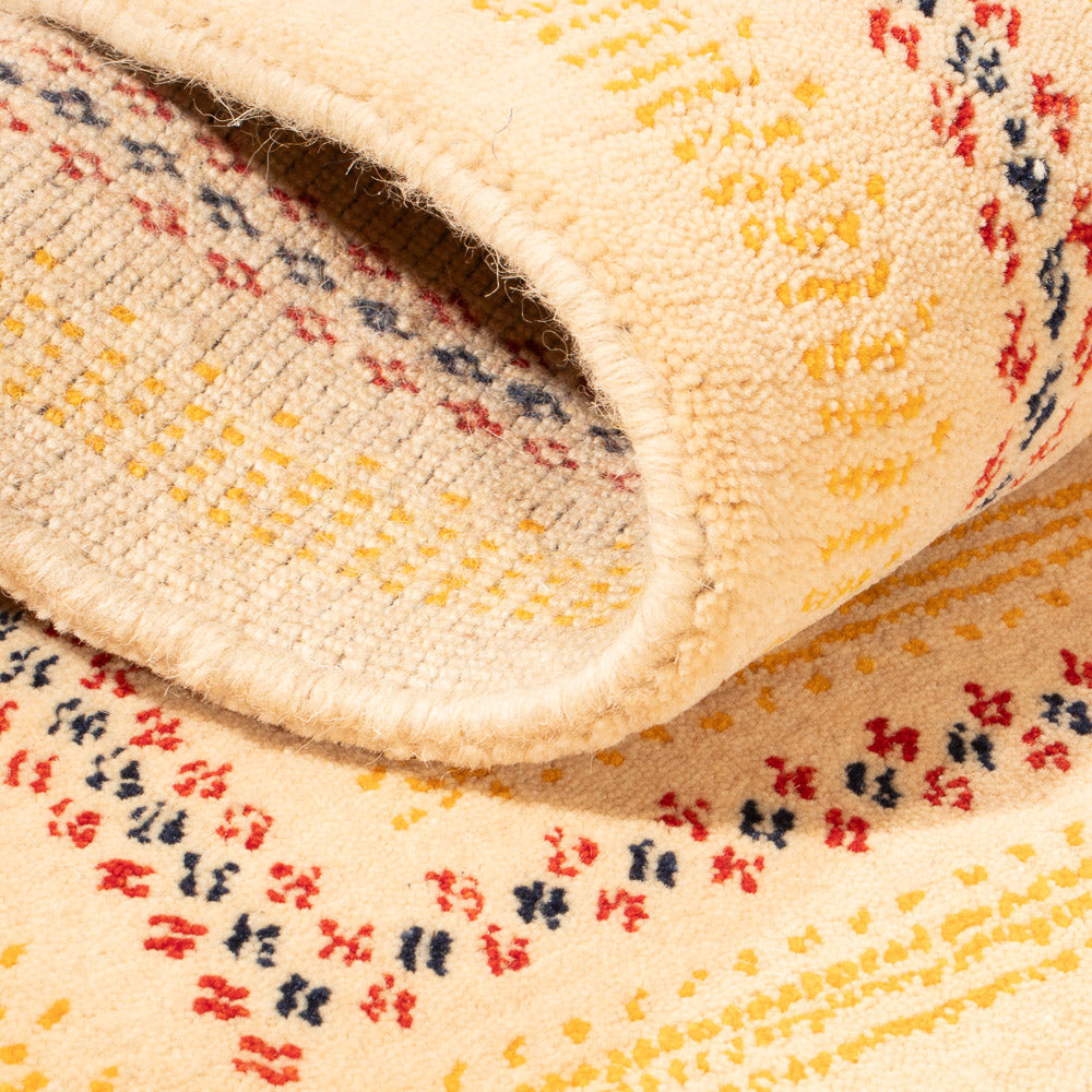 Dywan Gabbeh - Loribaft Softy - 90 x 60 cm - beżowy