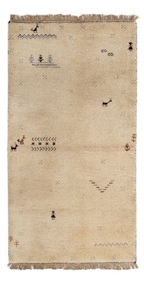 Dywan Gabbeh - Indus - 160 x 90 cm - beżowy