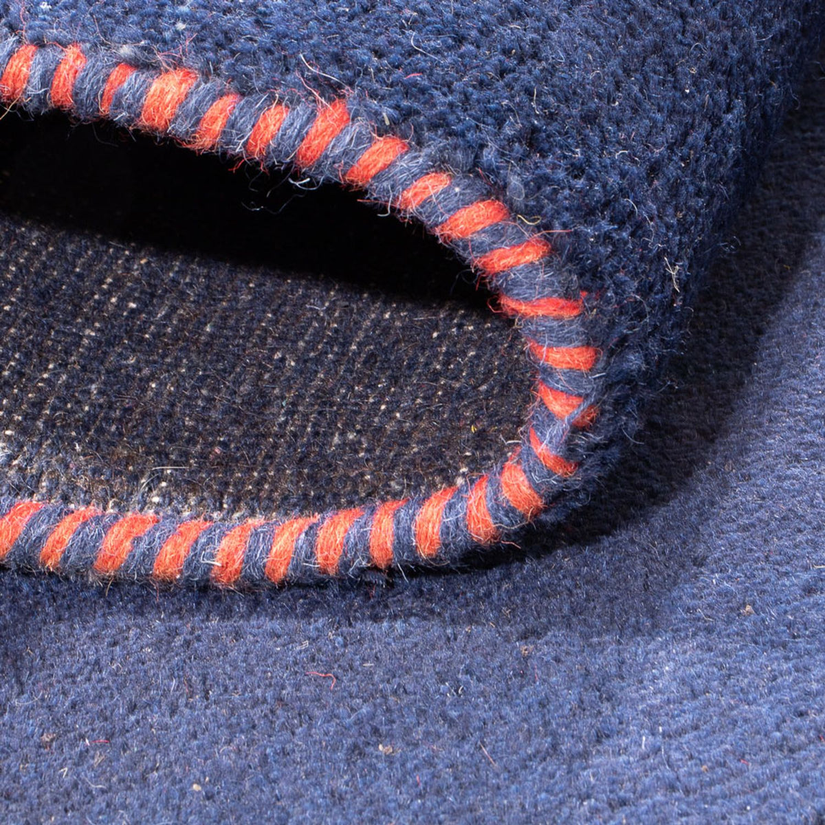 Dywan Gabbeh - Indus - 180 x 120 cm - ciemnoniebieski