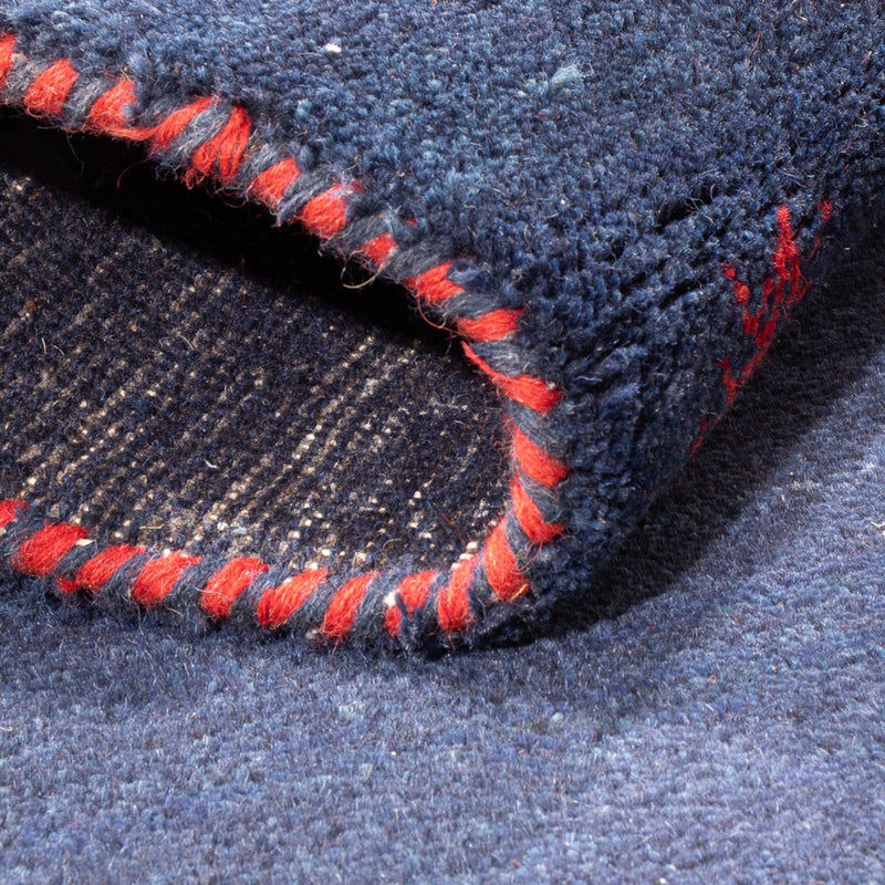 Dywan Gabbeh - Indus - 180 x 120 cm - ciemnoniebieski