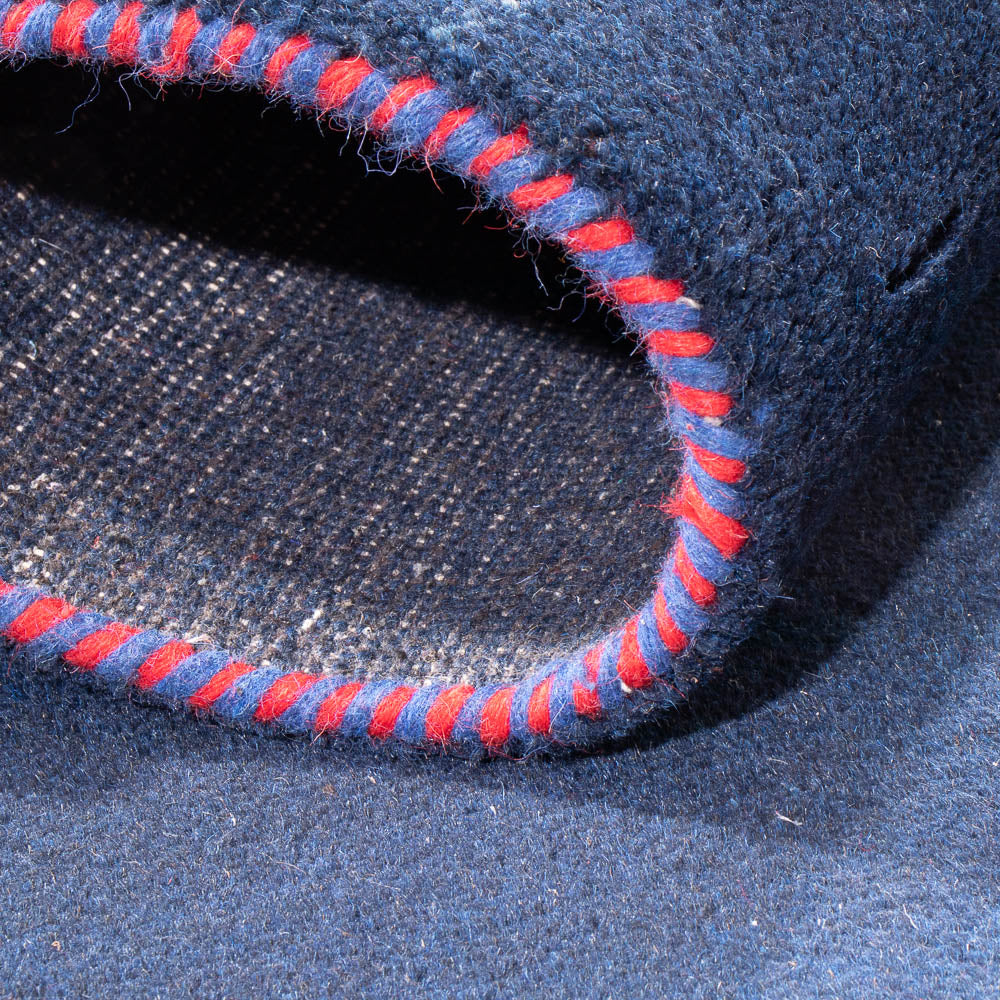 Dywan Gabbeh - Indus - 180 x 120 cm - ciemnoniebieski