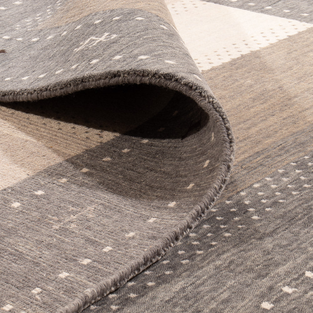 Dywan Gabbeh - Loribaft Softy - 240 x 170 cm - szary