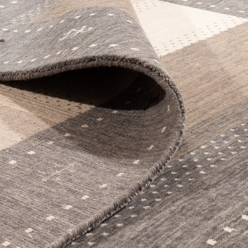 Dywan Gabbeh - Loribaft Softy - 240 x 170 cm - szary