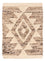 Dywan wełniany - 90 x 60 cm - jasny beż