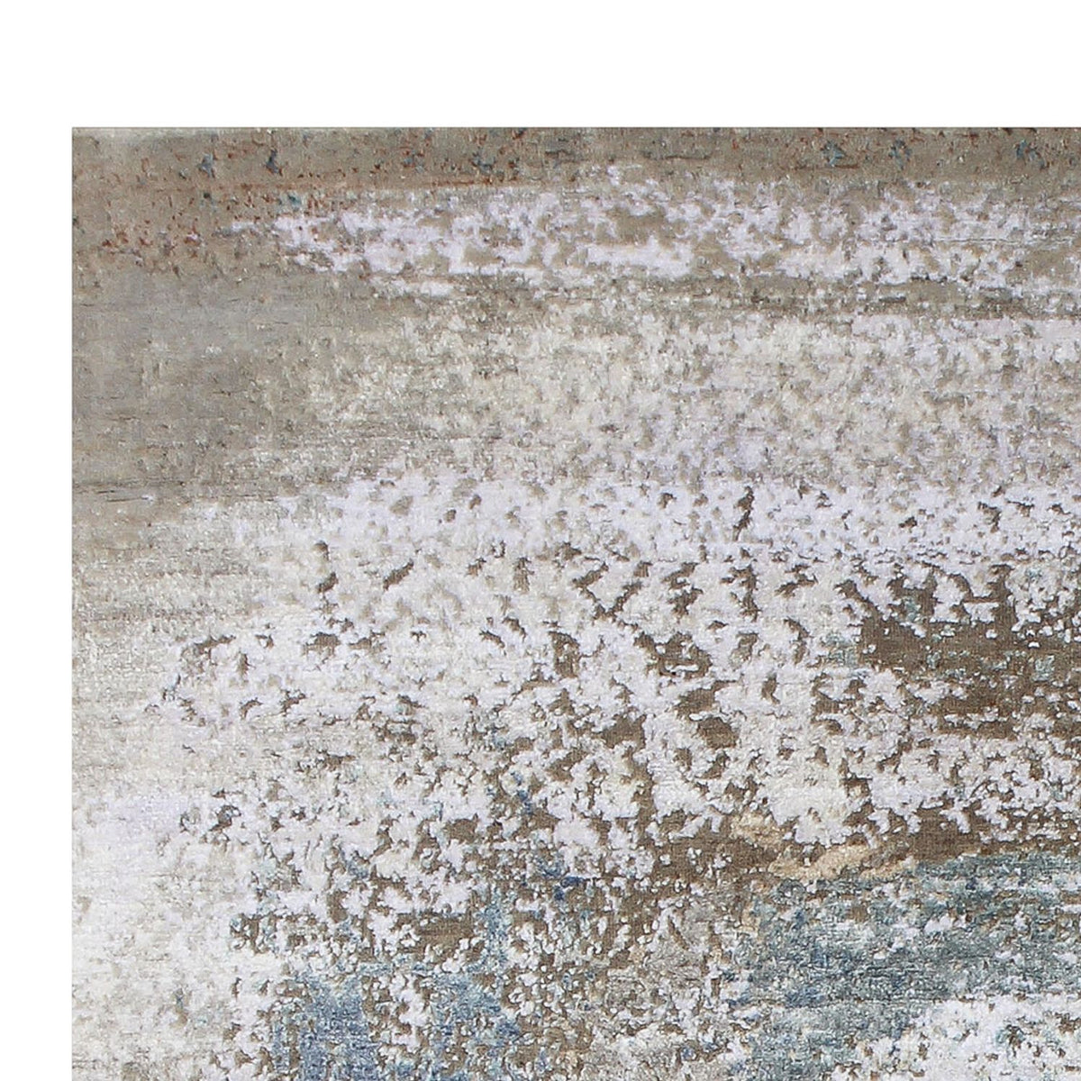 Designerski dywan - 243 x 162 cm - piaskowy