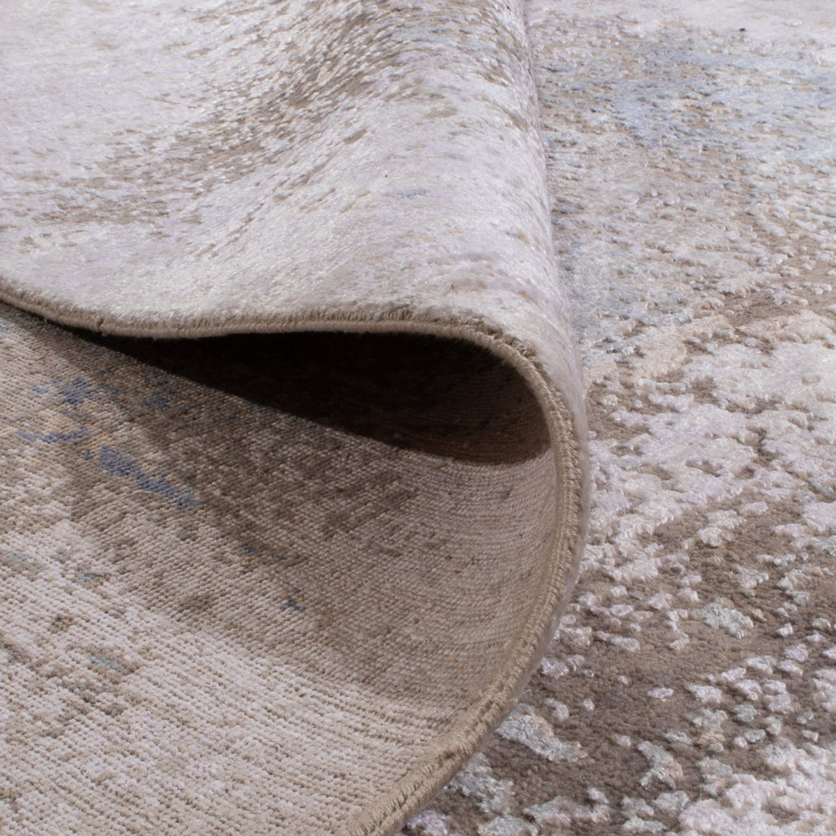 Designerski dywan - 243 x 162 cm - piaskowy