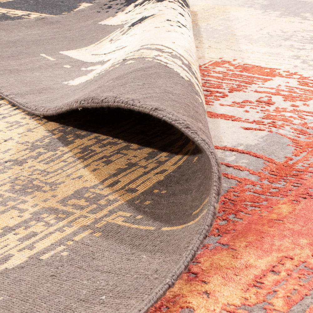 Designerski dywan - 306 x 240 cm - wielokolorowy