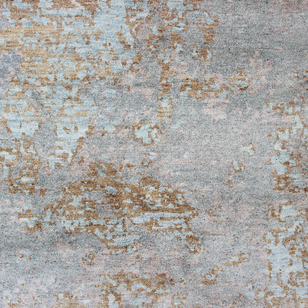 Designerski dywan - 309 x 241 cm - srebrny