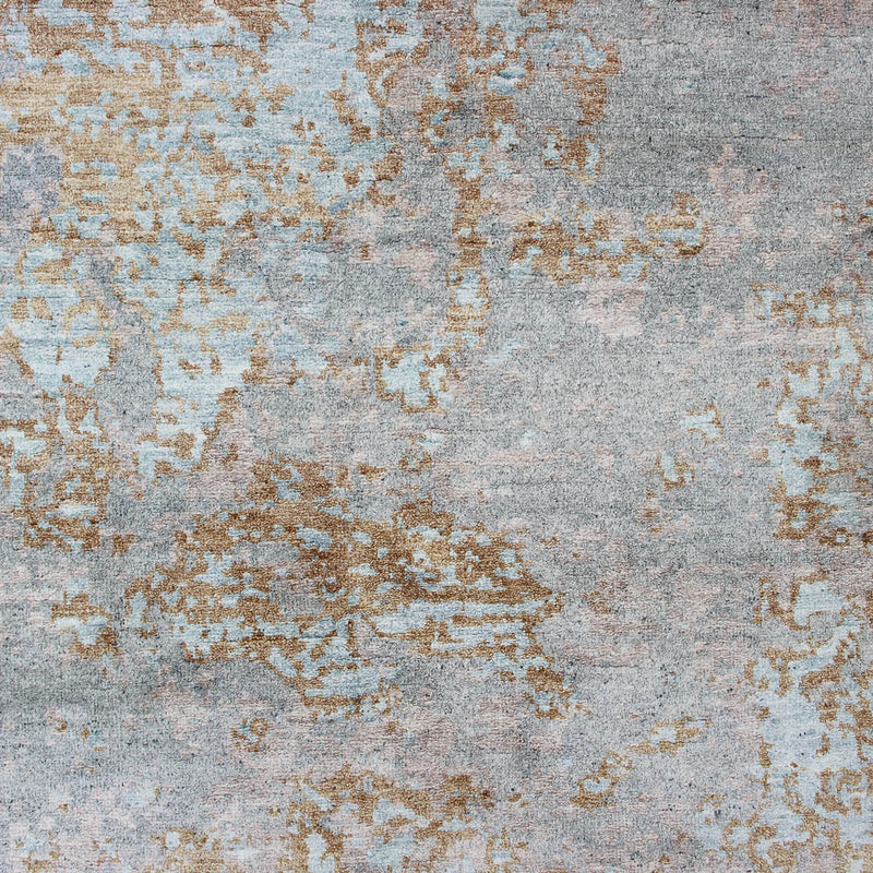 Designerski dywan - 309 x 241 cm - srebrny