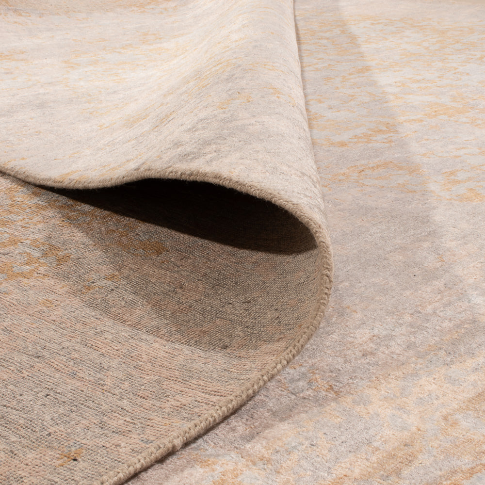 Designerski dywan - 309 x 241 cm - srebrny