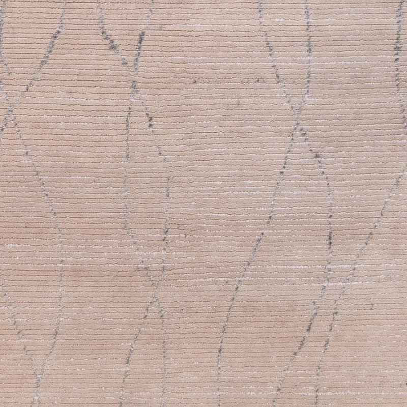 Designerski dywan - 236 x 176 cm - beżowy