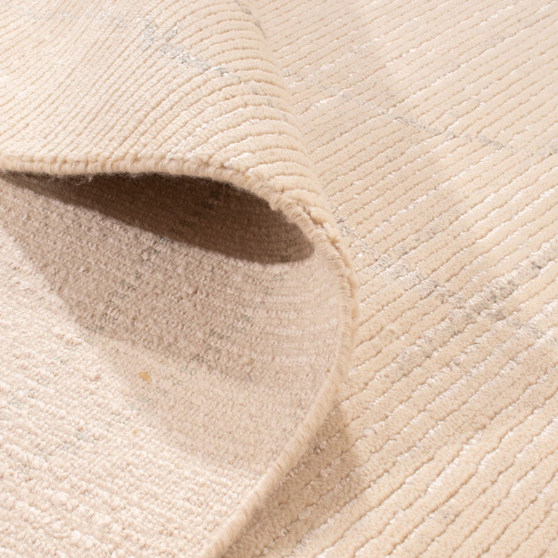 Designerski dywan - 236 x 176 cm - beżowy