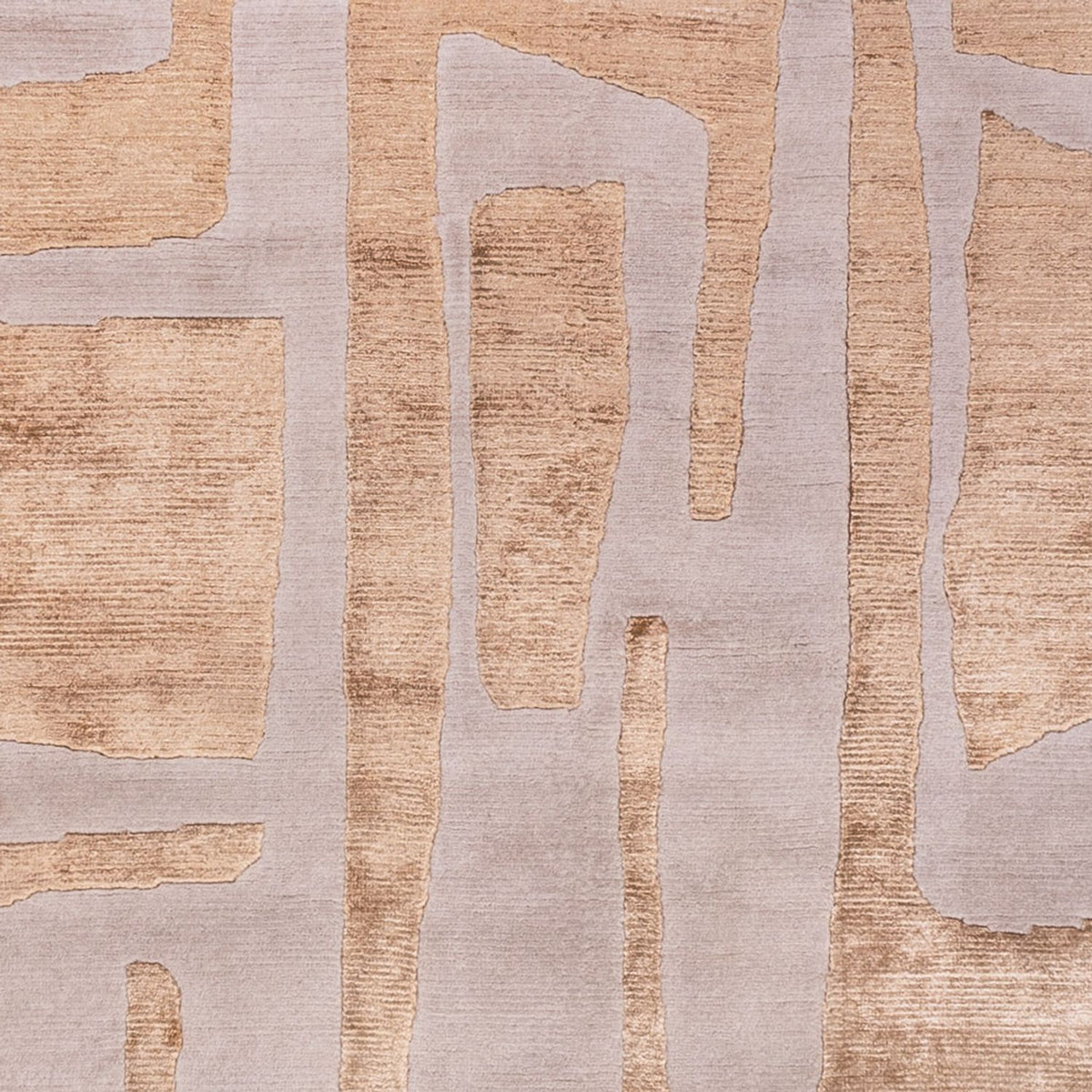 Designerski dywan - 240 x 176 cm - beżowy