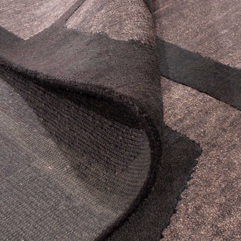 Designerski dywan - 241 x 179 cm - antracyt