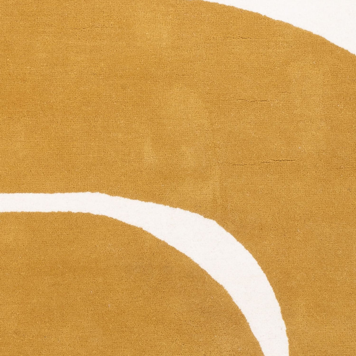 Designerski dywan - 200 x 140 cm - złoto