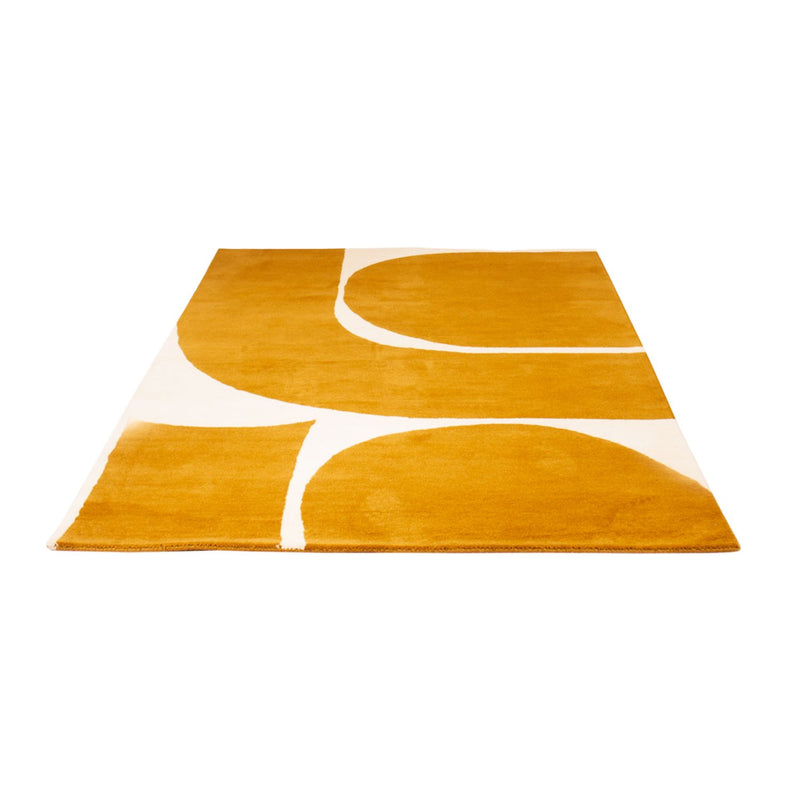 Designerski dywan - 200 x 140 cm - złoto