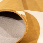 Designerski dywan - 200 x 140 cm - złoto