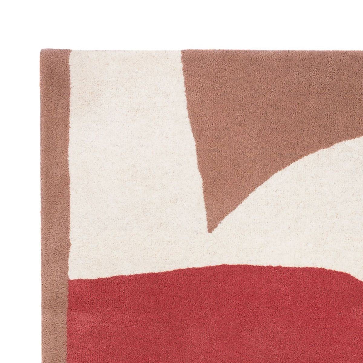 Designerski dywan - 200 x 140 cm - różowy