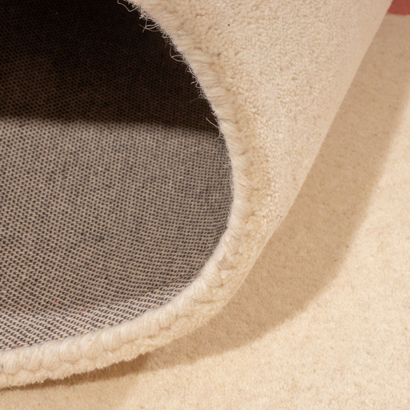 Designerski dywan - 200 x 140 cm - różowy