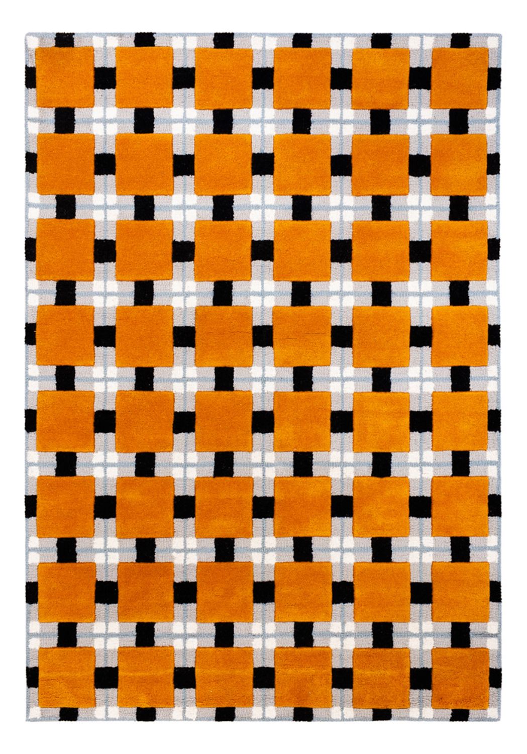 Designerski dywan - 200 x 140 cm - złoto