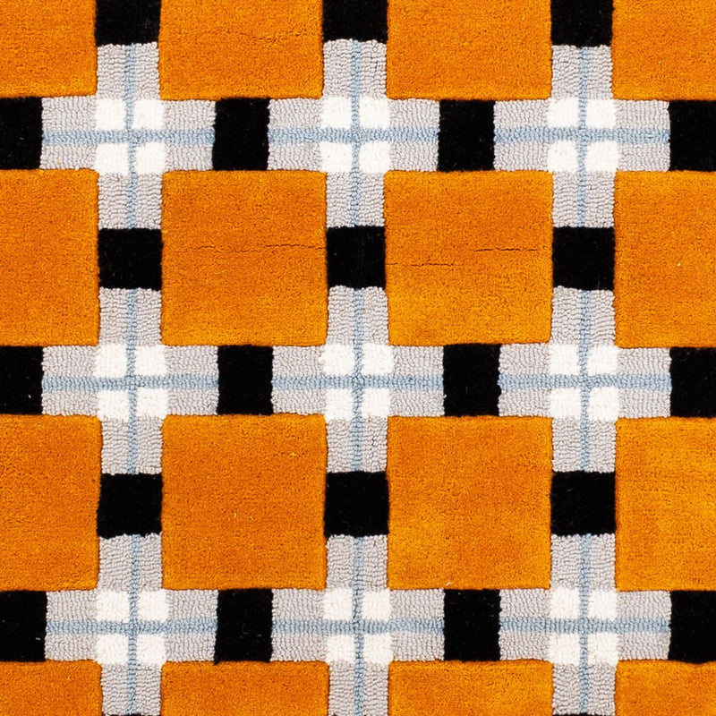 Designerski dywan - 200 x 140 cm - złoto