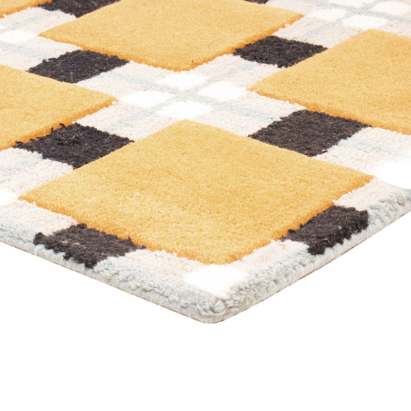 Designerski dywan - 200 x 140 cm - złoto