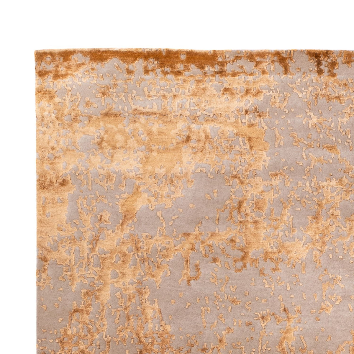 Designerski dywan - 303 x 202 cm - złoto
