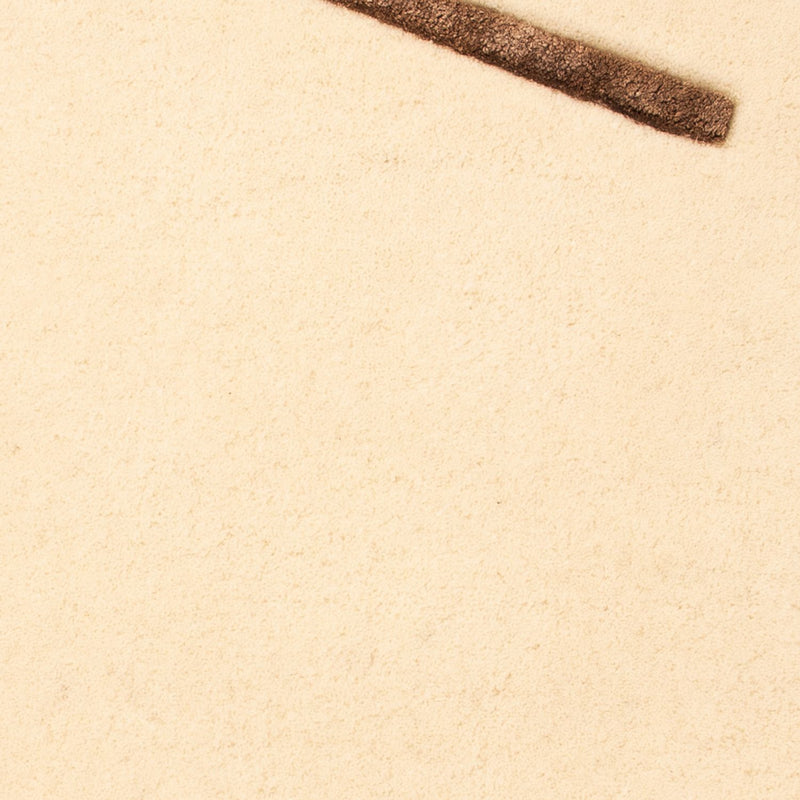 Designerski dywan - 90 x 60 cm - kremowy