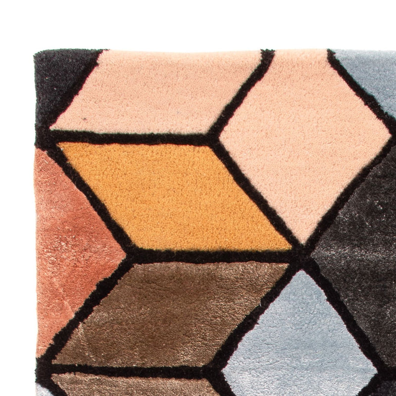 Designerski dywan - 90 x 60 cm - wielokolorowy