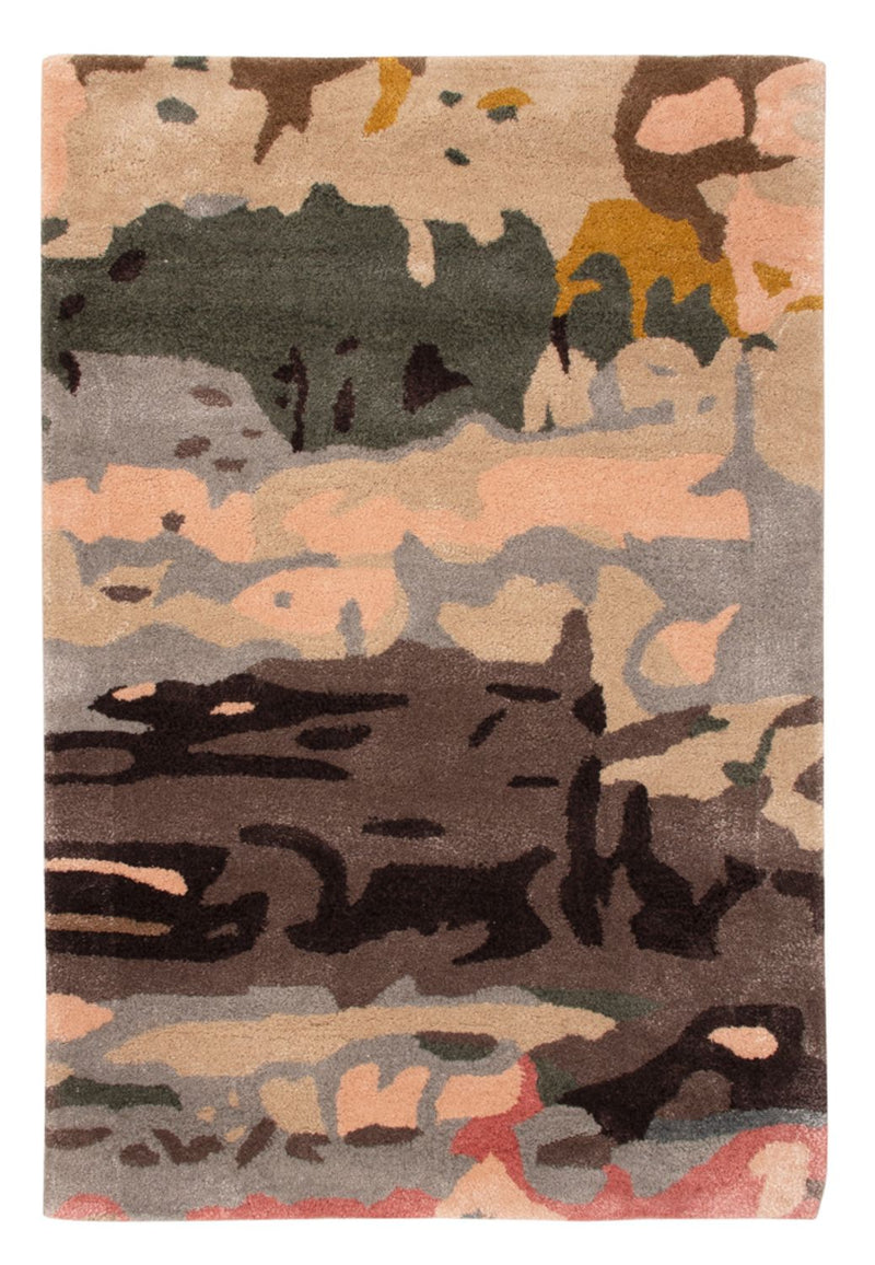 Designerski dywan - 90 x 60 cm - wielokolorowy