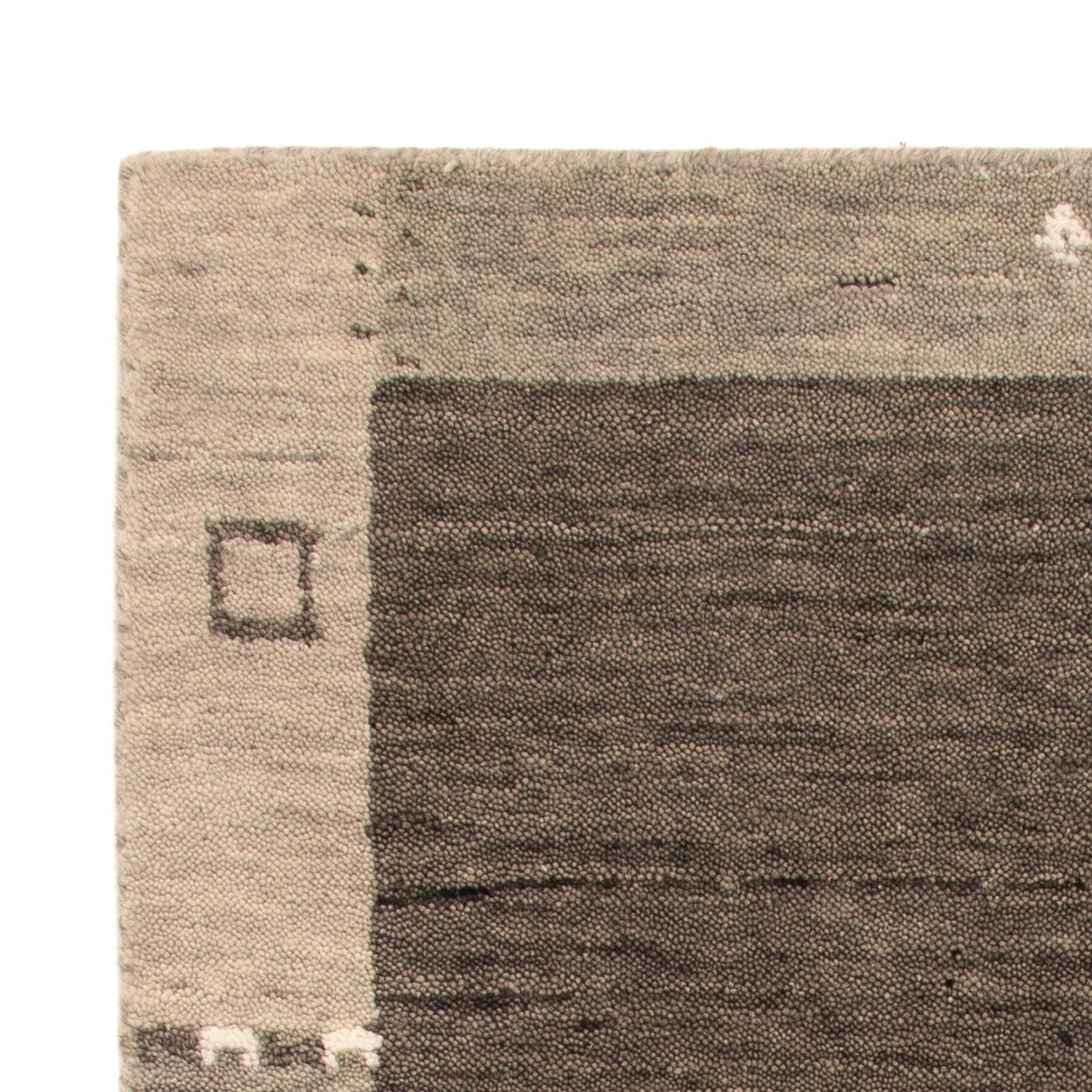 Dywan Gabbeh - Miękki - 90 x 60 cm - szary