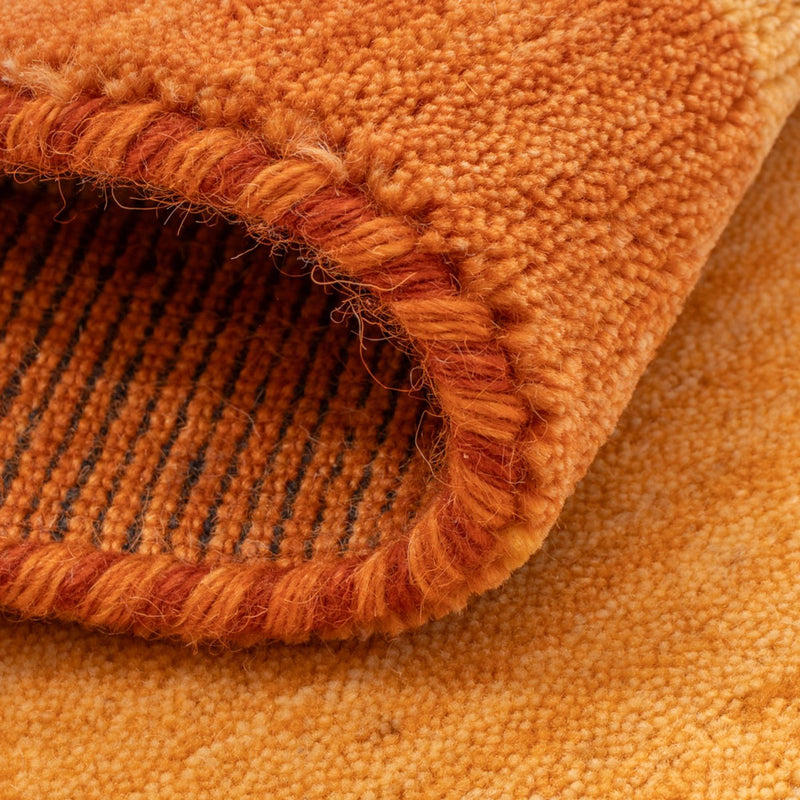 Dywan Gabbeh - Miękki - 90 x 60 cm - złoto