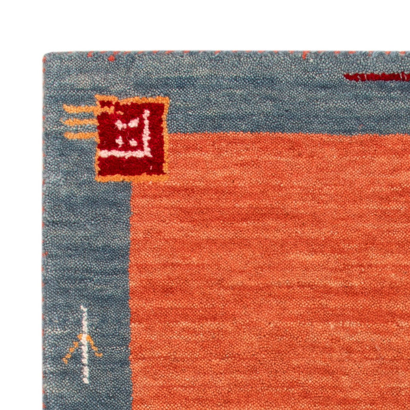 Dywan Gabbeh - Miękki - 90 x 60 cm - czerwony