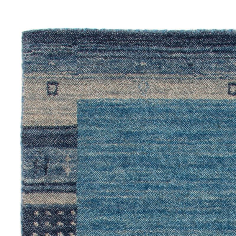 Dywan Gabbeh - Miękki - 90 x 60 cm - niebieski