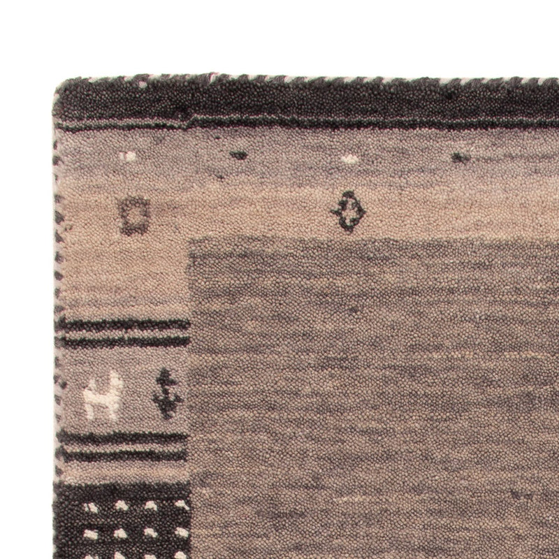 Dywan Gabbeh - Miękki - 90 x 60 cm - szary