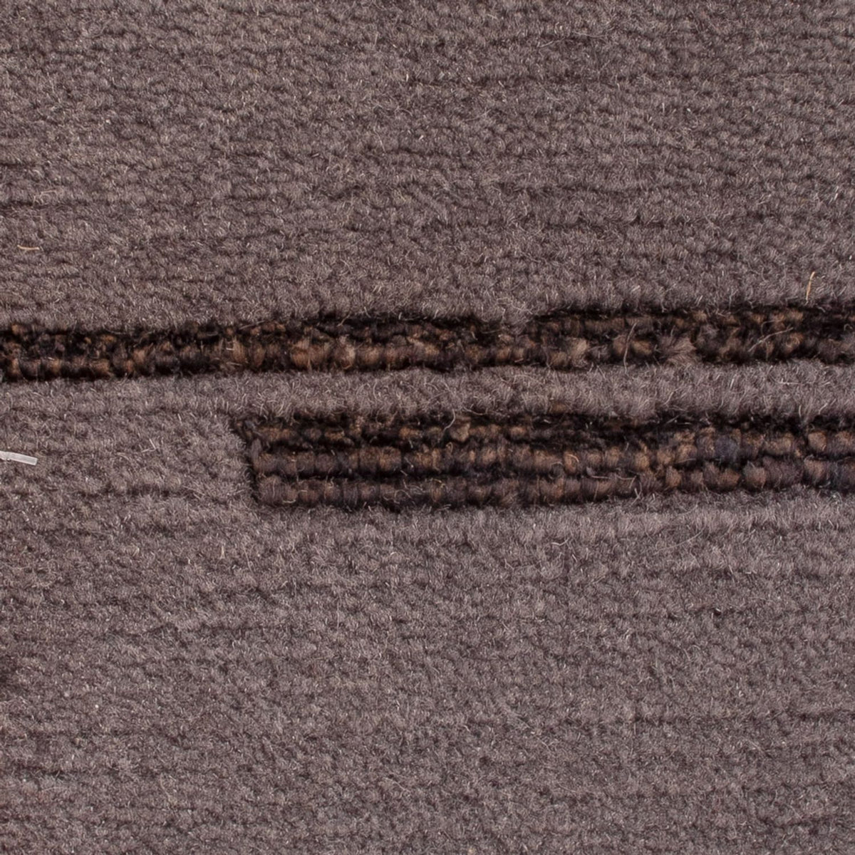 Designerski dywan kwadratowy  - 30 x 30 cm - szary