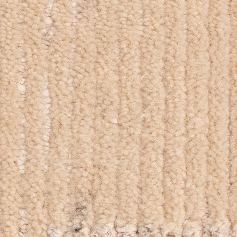 Designerski dywan kwadratowy  - 30 x 30 cm - naturalna biel