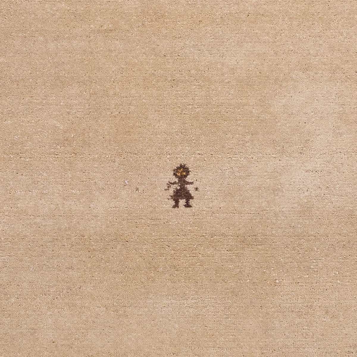 Biegacz Dywan Gabbeh - Miękki - 200 x 80 cm - beżowy