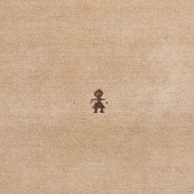 Biegacz Dywan Gabbeh - Miękki - 200 x 80 cm - beżowy