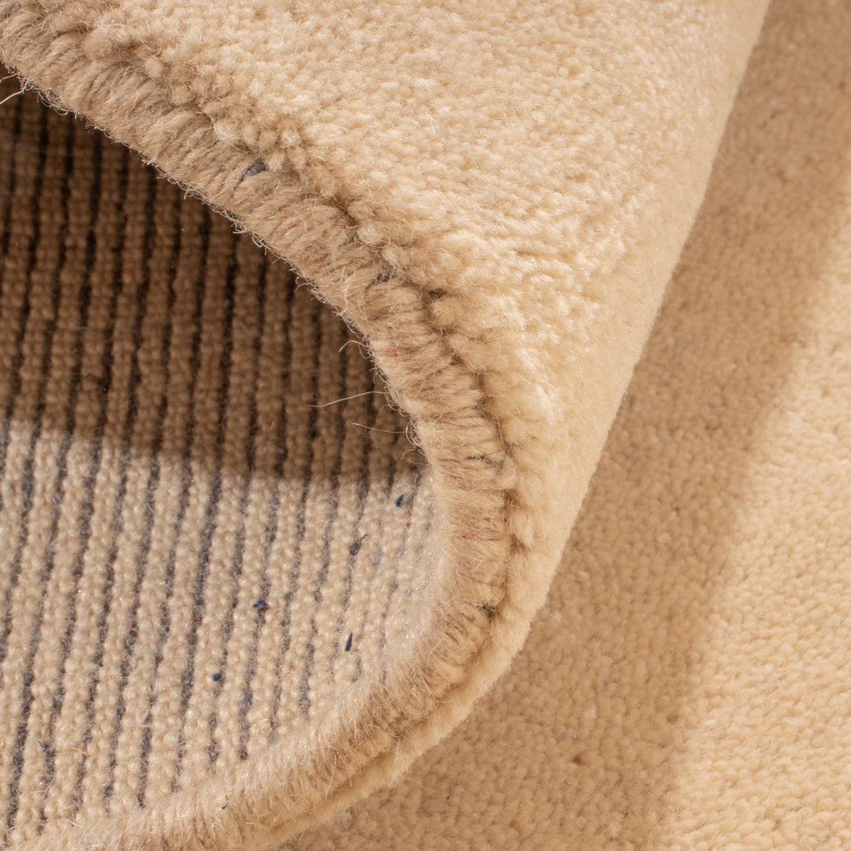 Biegacz Dywan Gabbeh - Miękki - 200 x 80 cm - beżowy