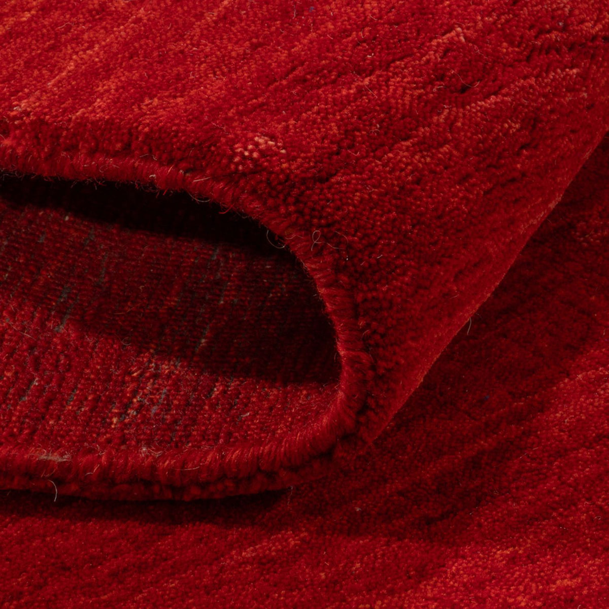 Dywan Gabbeh - Loribaft Softy - 150 x 100 cm - czerwony