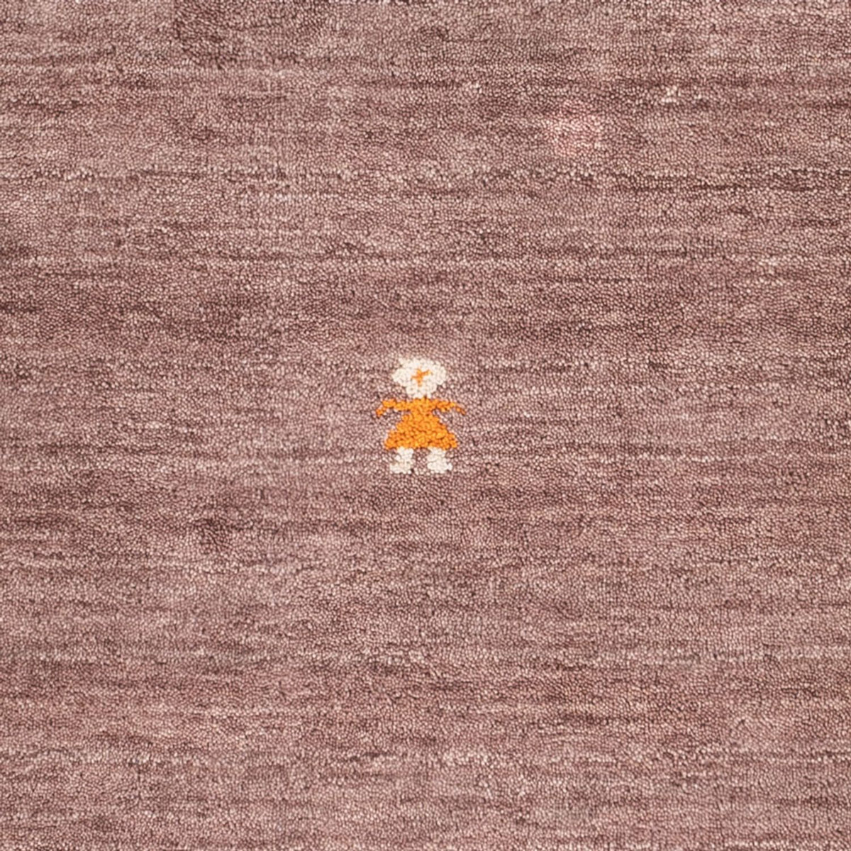 Dywan Gabbeh - Miękki kwadratowy  - 150 x 150 cm - brązowy