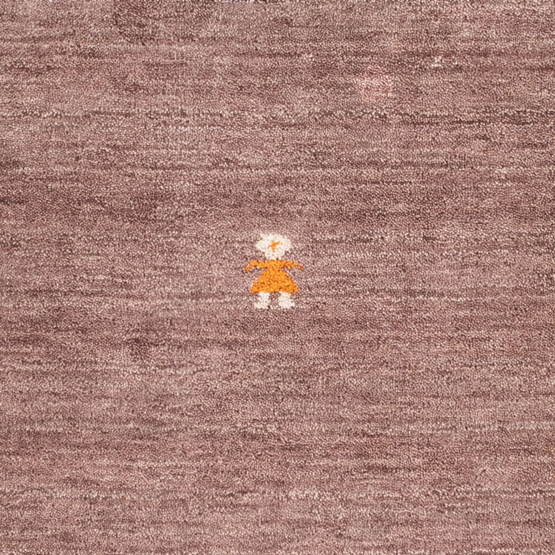 Dywan Gabbeh - Miękki kwadratowy  - 150 x 150 cm - brązowy