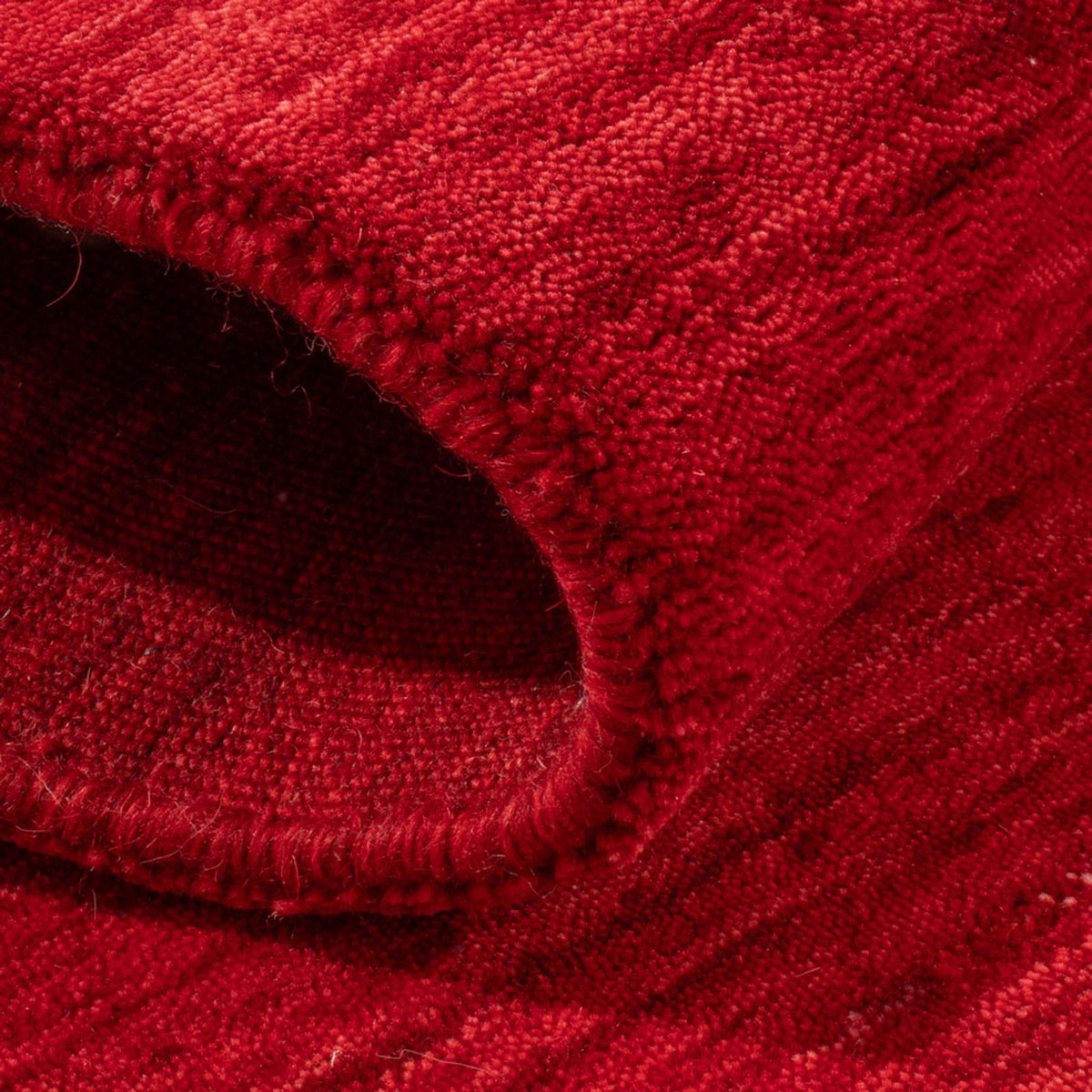 Dywan Gabbeh - Loribaft Softy - 145 x 72 cm - czerwony