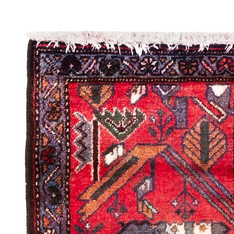 Dywan perski - Klasyczny - 99 x 89 cm - czerwony