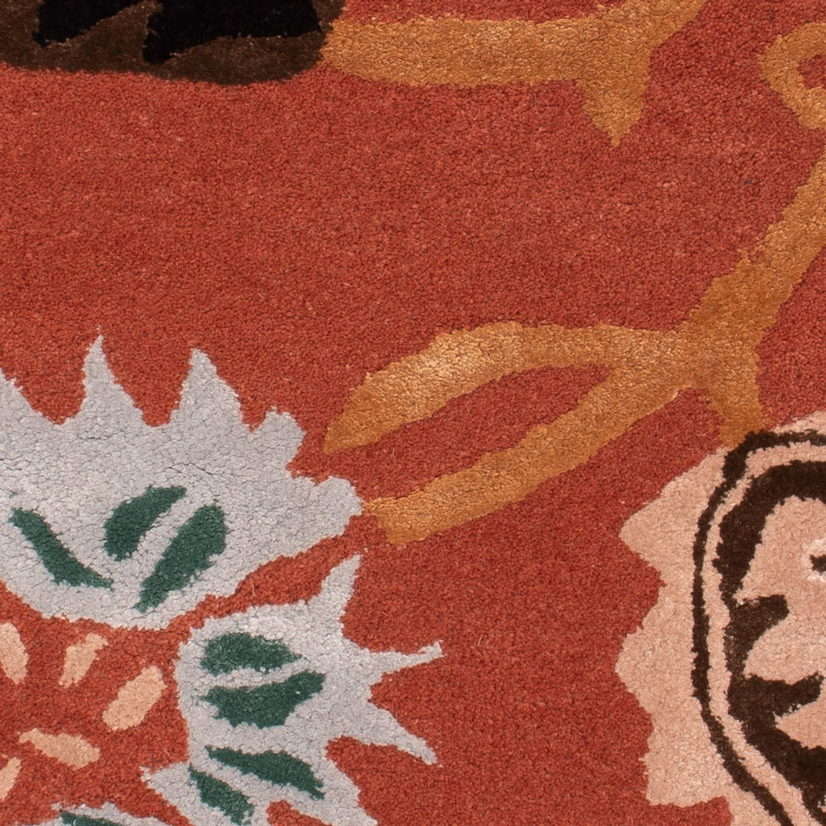 Designerski dywan - 90 x 60 cm - łososiowy