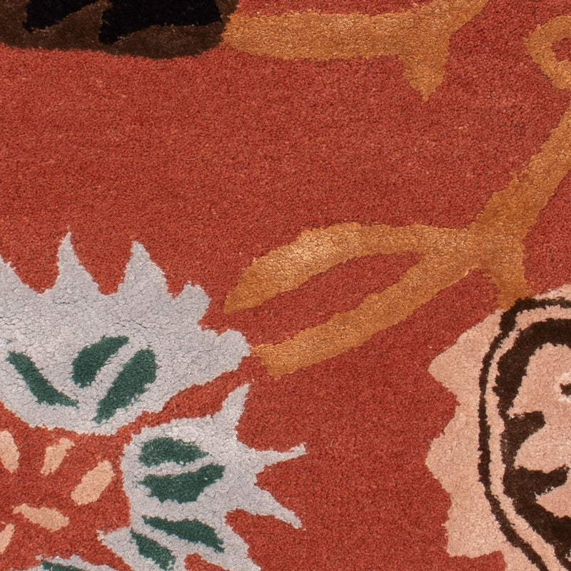 Designerski dywan - 90 x 60 cm - łososiowy