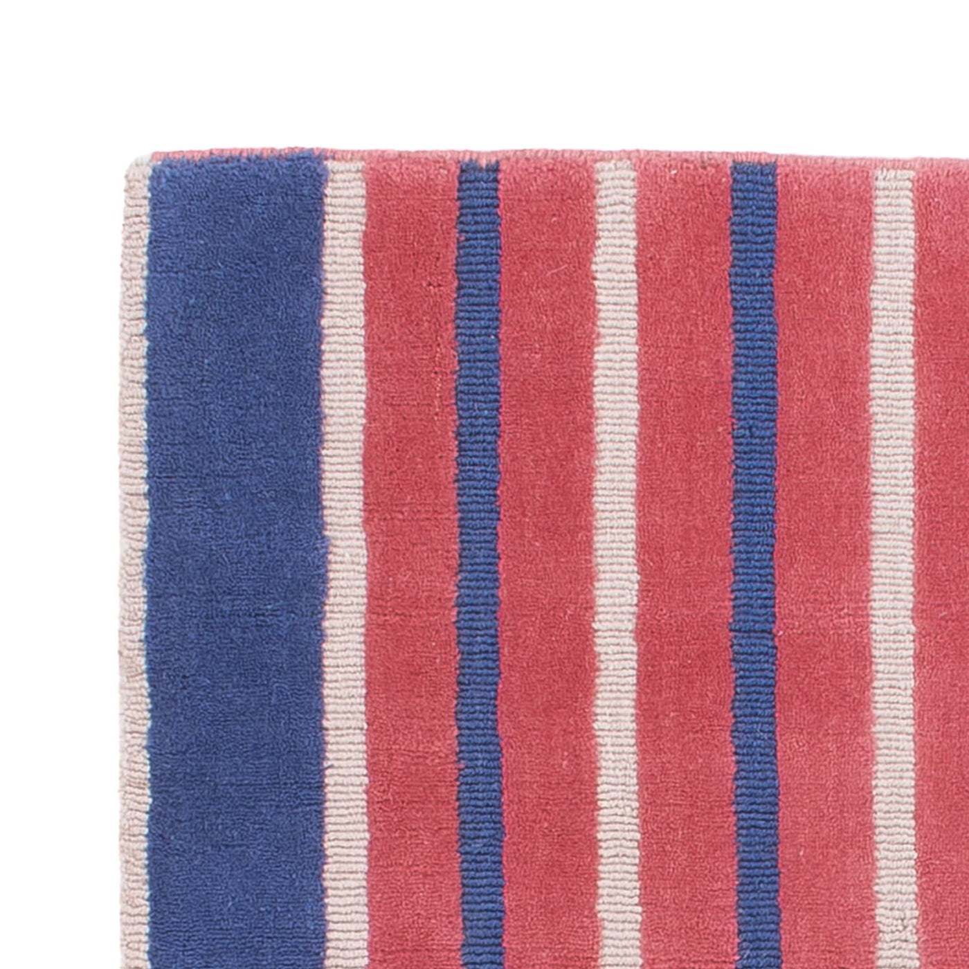 Dywan wełniany - 140 x 90 cm - wielokolorowy