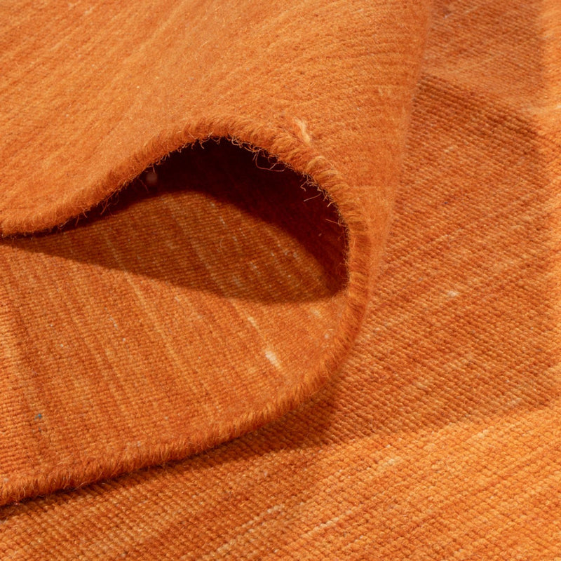 Dywan Kelim - modny - 300 x 250 cm - pomarańczowy